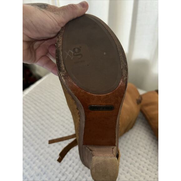 Cole Han Nikeair g series tall suede heel boots women’s size 8 - Picture 3 of 14